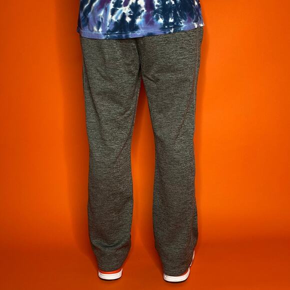 Adidas Sweatpants Dark Grey Polyester Baggy Fit Climawarm - Picture 3 of 4